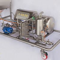 Liquid homogenizer for the food industryfor the pharmaceutical industryfor the cosmetics industry