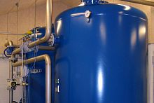 Continuous waste water treatment