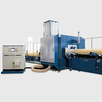 Automatic slotting machine FDR series4-axisfor PE pipes