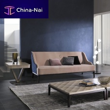 Traditional sofa DI45 SQUAREfabricleather2-person