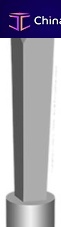 Solid drill bit Dfor hardened steelcarbidetwist