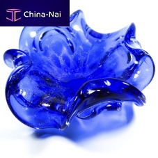 Murano glass bowl SEMAL goldcommercialcontemporary
