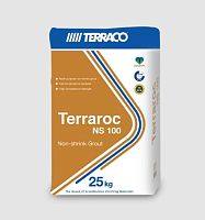 Fixing mortar TERRAROC NS 100 groutingnon-shrinkfor concrete