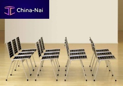 Contemporary chair aluminumstackablehome