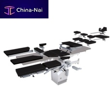 Radiolucent operating table top autoclavable
