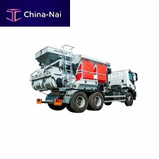 Mobile concrete mixing plant D420screw