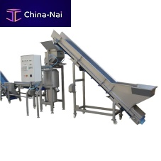 Potato peeling machine carrotroller