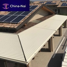 Extruded aluminum solar shading for facadewindowfor roof