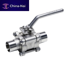 Ball valve DG1L manualfor liquid food products and beveragesmounting flange