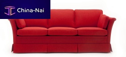 Traditional sofa ALBERTAfabricgreen3-seater