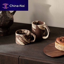 Stoneware cup Ryu