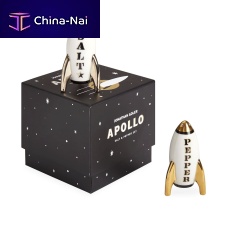 Porcelain salt and pepper shaker APOLLOfor domestic use