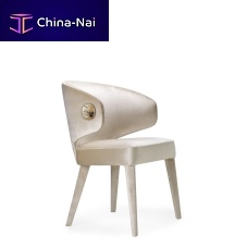 Contemporary chair CIRCEindoorfabricleather