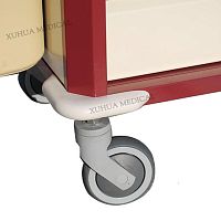 Medical trolley wheel