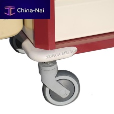 Medical trolley wheel
