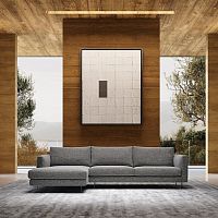 Modular sofa CONRADcontemporaryfabricred