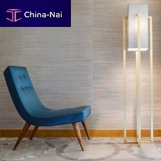 Contemporary fireside chair HYLLASfabricsolid woodhandmade