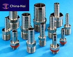 Vacuum fitting A seriesbarbedstainless steelNPT