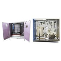 Liquids dispensing system for the food industryflow-regulated