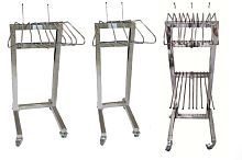 X-ray apron rack on casters SK-16-6