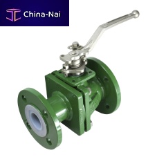 PFA-lined valve 123Tfloating balllevershut-off