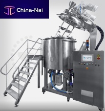Vacuum mixer Misceobatchpowderfor liquids