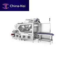 Meat slicing machine automatic