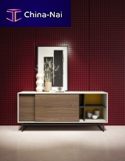 Contemporary sideboard SLIDEwoodencustommodular