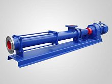 Screw pump wastewaterfuel oilwith electric motor