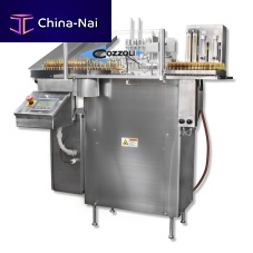 Drug ampoule filling and sealing machine FPSintermittent-motion
