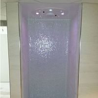 Sensory shower MULTI-SENSORYacrylicrectangularchromotherapy