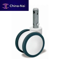Medical trolley wheel PX505 for hospital bedfor stretcherrubber