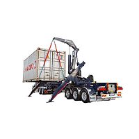 Side-loader trailer 195 Sflatbed3-axletowed