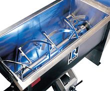 Ribbon blender 42N series batchsolidhorizontal