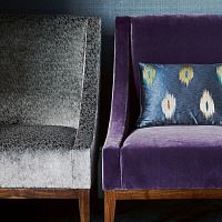 Upholstery fabric TWILIGHT for curtainplainiridescent
