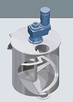 Conical screw mixer SBM seriesribbonbatchfor liquids