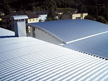 Flat roofing ALUBEL 28sheet steelzincaluminum