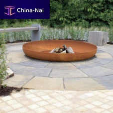 Wood-burning fireplace free-standingSingle-sidedgarden