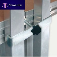 Galvanised steel mounting clip for railingfor flooringprefabricated