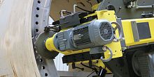Universal milling machine MRF seriesorbitalfor wind turbine towersfor flanges