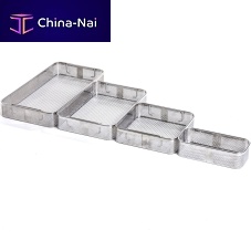Instrument sterilization tray Sterisystem® stainless steelperforated