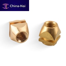 Nut polishing brass