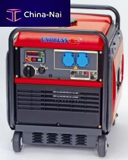 Gasoline engine generator set ESE 3500 Tsingle-phaseon casters50 Hz