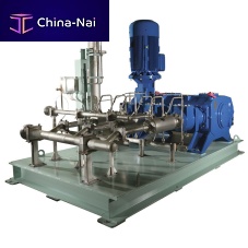 Reciprocating pump HPPfor gaswith electric motornormal priming