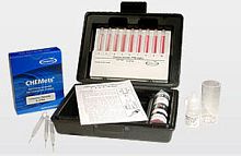 Chlorine dioxide measuring instrument portable