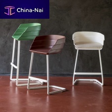Contemporary bar chair Riftindoorpolypropylenepowder-coated steel base