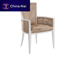 Traditional chair LUNA : 1234fabricbeech basecommercial