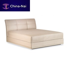 Double bed JONATHANcontemporaryupholsteredwith headboard