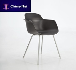 Contemporary chair NORTH 56indoormetalmetal base