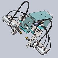 Oil lubrication system FORTchainfor the automobile industrypneumatic